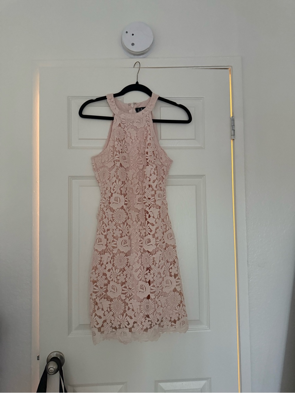Lulus Pink Lace Dress